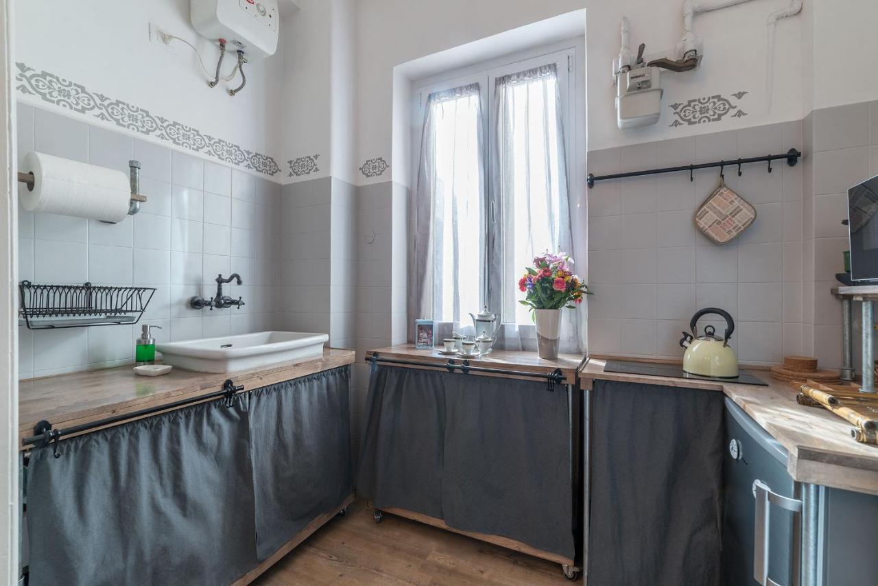 Ferienwohnung San Paolo Steampunk Flat Rom Exterior foto